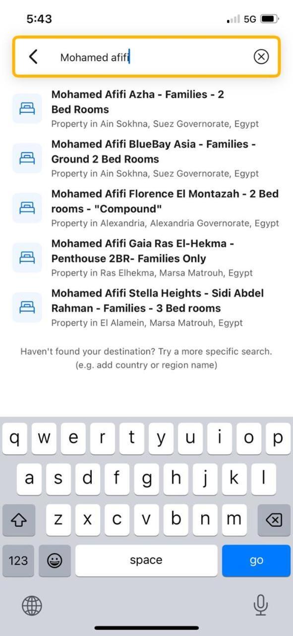 Mohamed Afifi Bluebay - Families - Ground 2 Bed *